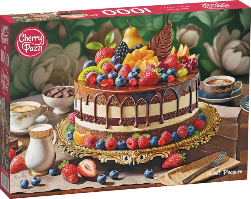 Puzzle sladké potěšení dort 1000 dílků