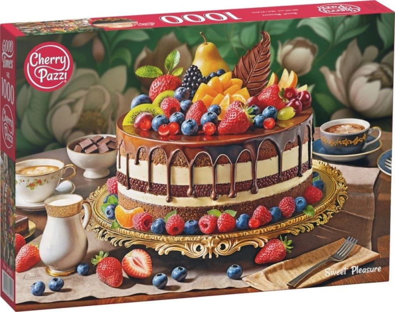 Puzzle sladké potěšení dort 1000 dílků