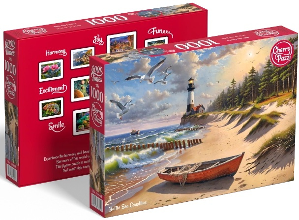 Puzzle Baltské pobřeží 1000 dílků