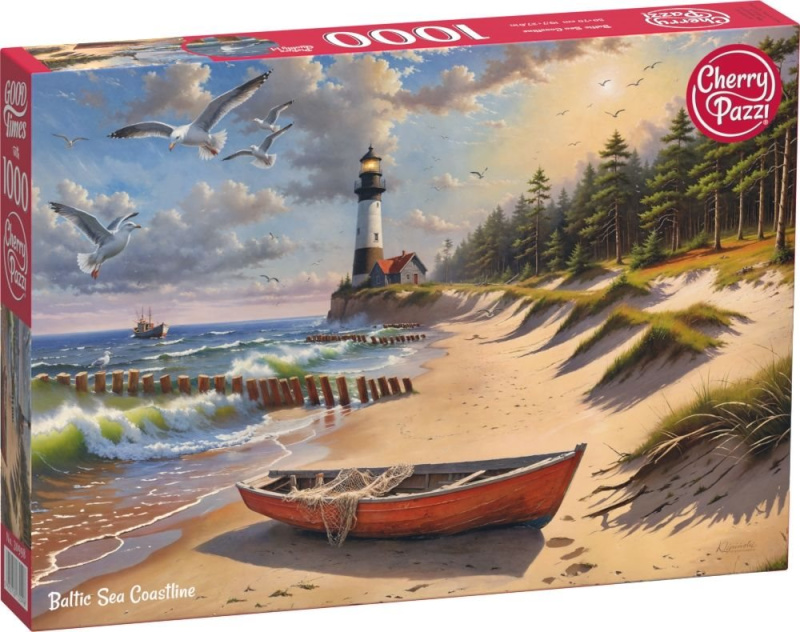 Puzzle Baltské pobřeží 1000 dílků