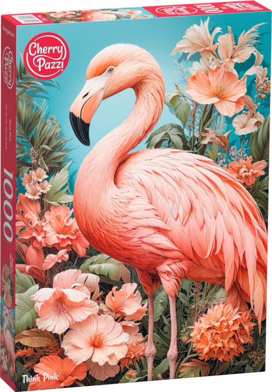 Cherry Pazzi puzzle Plameňák 1000 dílků