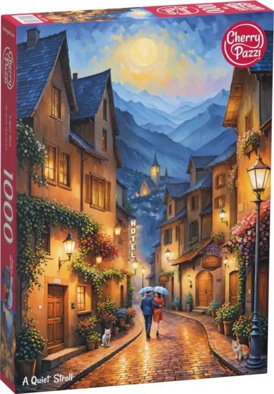 CHERRY PAZZI puzzle Tichá procházka 1000 dílků