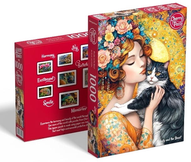 Puzzle Kráska a zvíře 1000 dílků od Cherry Pazzi