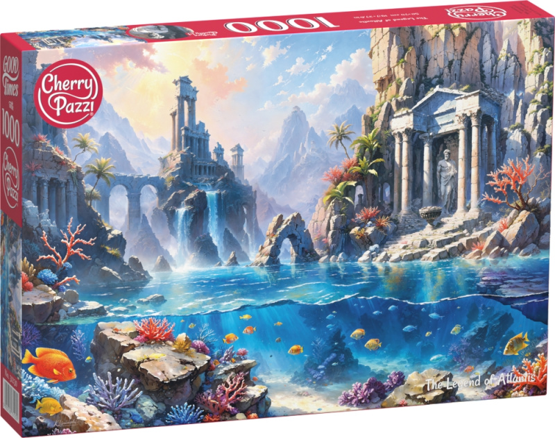 Cherry Pazzi puzzle Legenda o Atlantidě 1000 dílků
