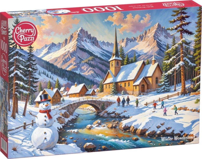 Cherry Pazzi puzzle Zimní země zázraků 1000 dílků