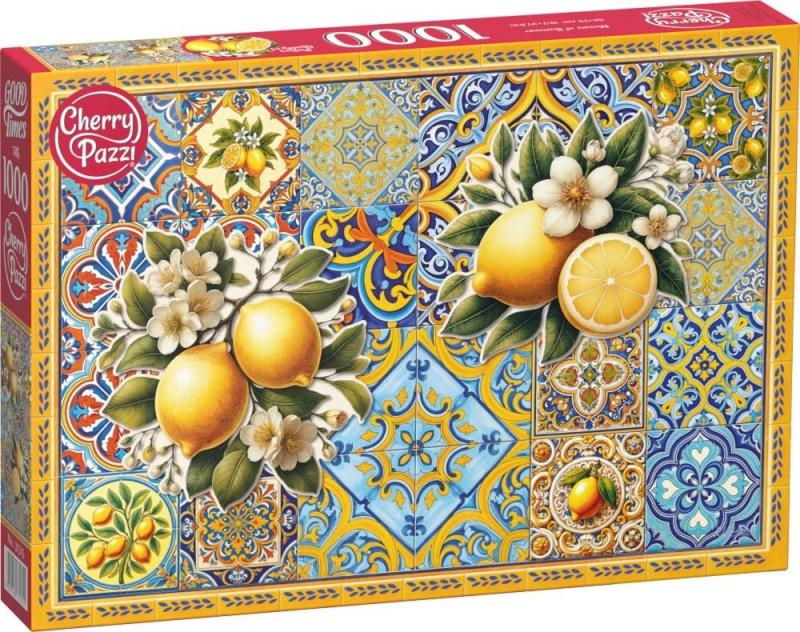 Cherry Pazzi puzzle Mozaika léta 1000 dílků
