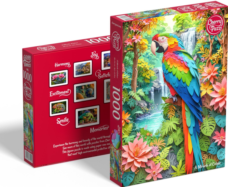 Cherry Pazzi puzzle Zrcadlo barev 1000 dílků