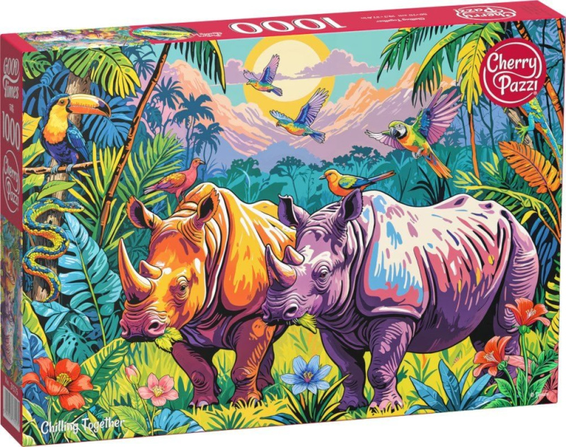 Cherry Pazzi puzzle Společné chvíle pohody 1000 dílků