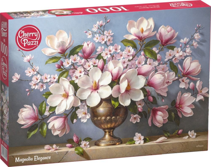 Cherry Pazzi puzzle Magnóliová elegance 1000 dílků