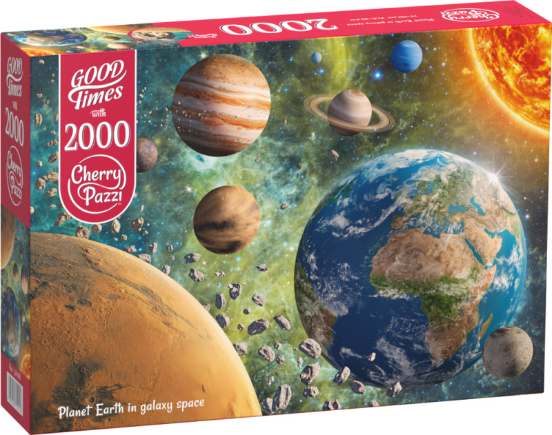 Cherry Pazzi Planeta Země v prostoru galaxie 2000 dílků