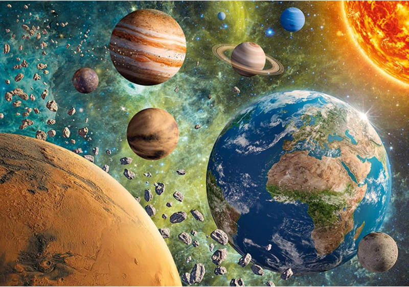 Cherry Pazzi Planeta Země v prostoru galaxie 2000 dílků
