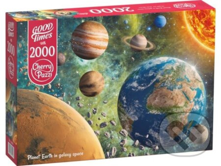 Cherry Pazzi Planeta Země v prostoru galaxie 2000 dílků