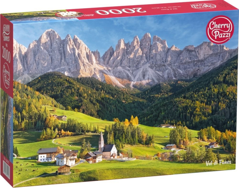 Puzzle Val di Funes 2000 dílků CHERRY PAZZI