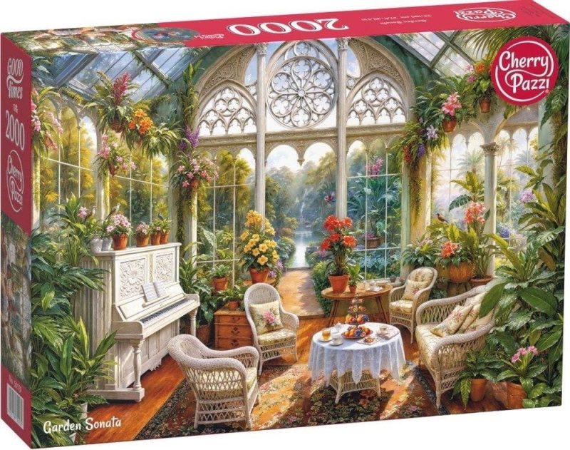 Cherry Pazzi puzzle Zahradní symfonie 2000 dílků