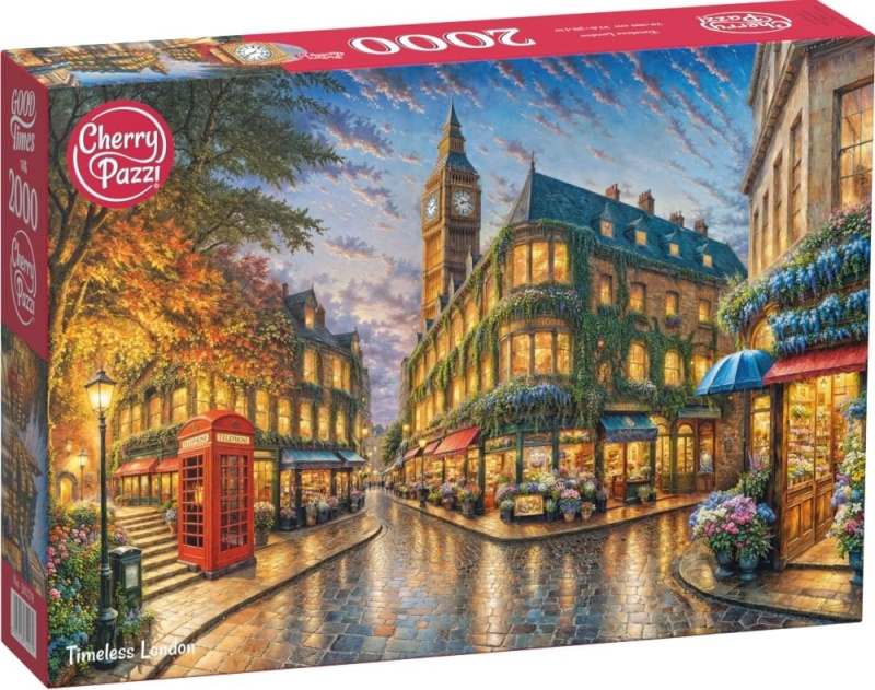 Puzzle CHERRY PAZZI Nadčasový Londýn 2000 dílků