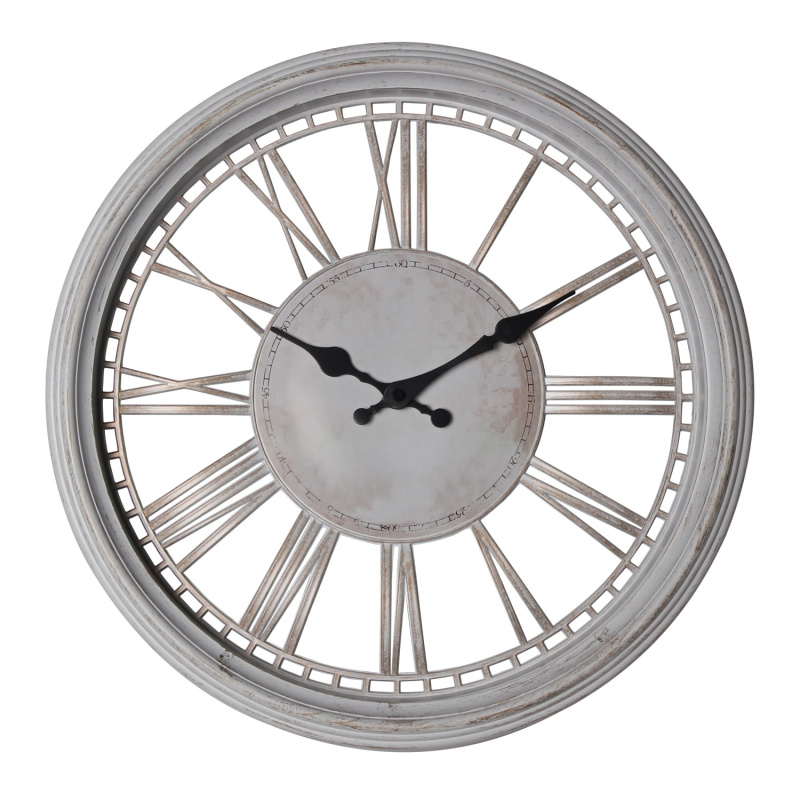 SPLENDID Nástěnné hodiny DOME, ecru, pr. 41 x 7 cm