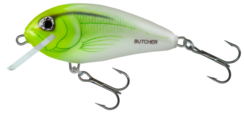 Salmo wobler butcher floating white flash yellow 5 cm 5 g