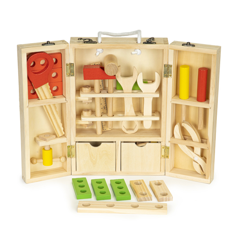 Eco Toys dřevěná sada s nářadím
