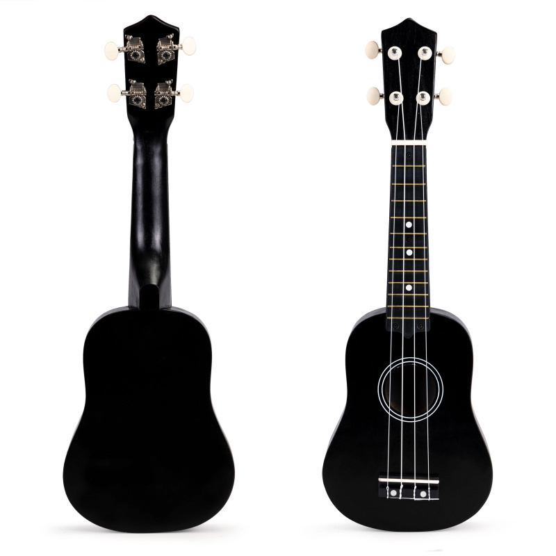 EcoToys dětské ukulele ZOE černé