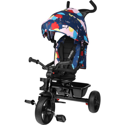 LIONELO Tříkolka 2v1 Haari – Blue Navy