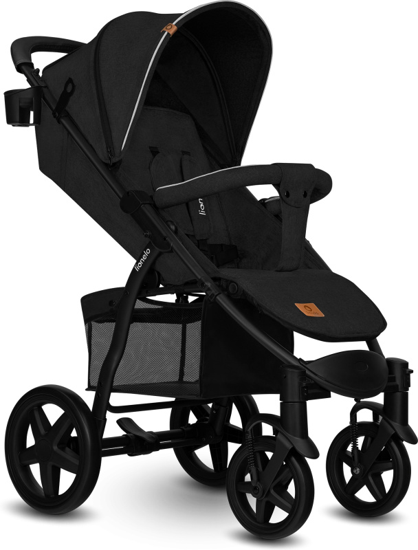 Lionelo Kočárek sportovní Annet Plus – Black Carbon