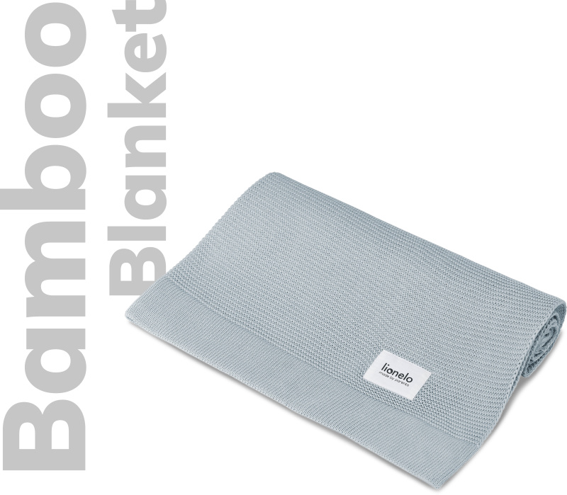 LIONELO Bambusová deka – Grey