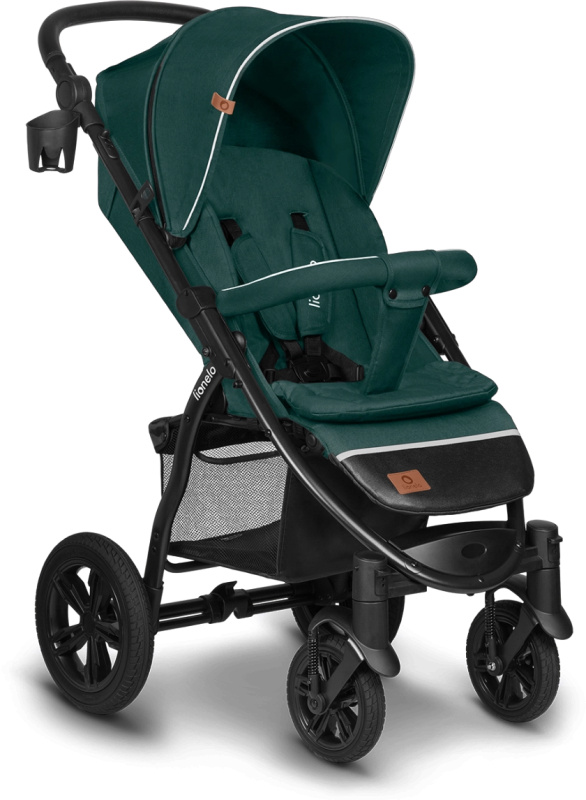 LIONELO Kočárek sportovní Annet Tour – Green Turquoise