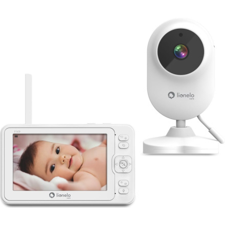 Elektronická chůva Babyline 6.2 s kamerou bílá