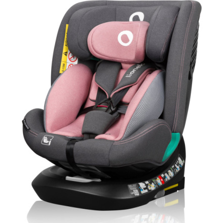 LIONELO Autosedačka Bastiaan One i-Size 40-150 cm, Pink Rose
