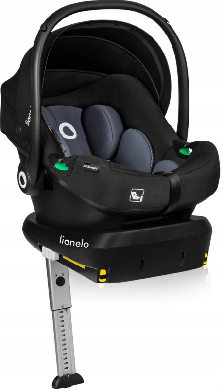 Lionelo autosedačka Astrid i-Size černo-šedá