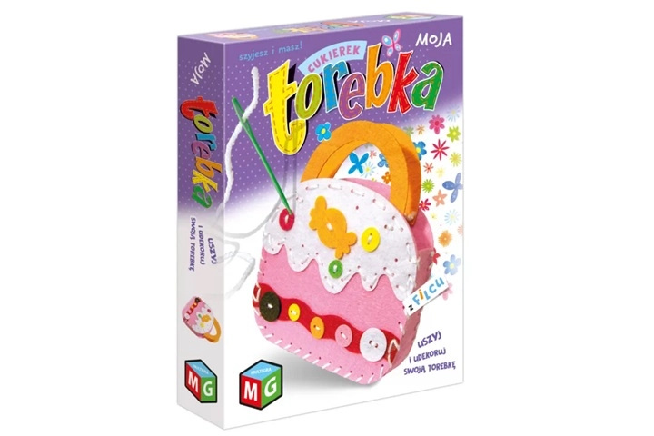 Moja Torebka kreativní sada na výrobu filcové kabelky bonbónek