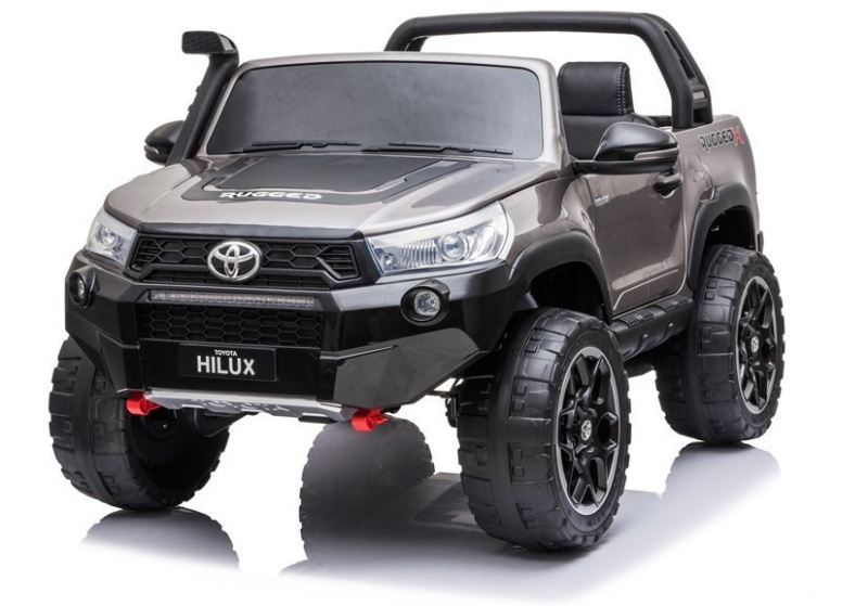 Elektrické autíčko Toyota Hilux  lakovaná stříbrná