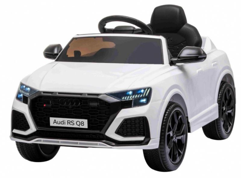 LeanToys elektrické auto Audi RS Q8 bílá