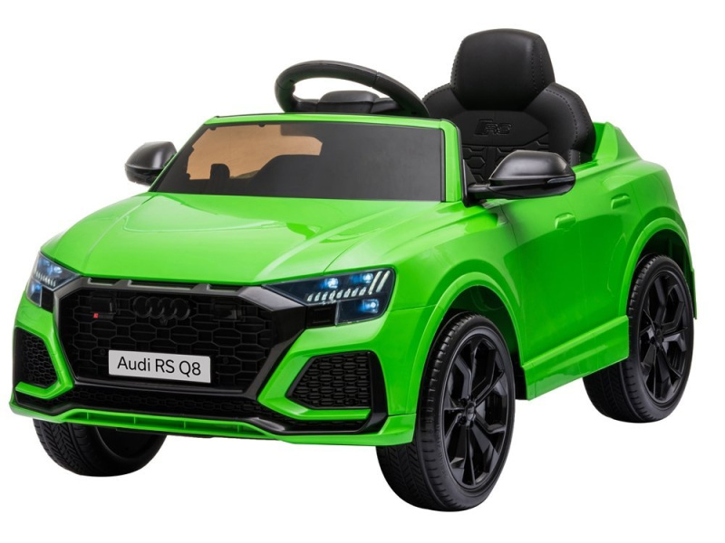Lean Cars elektrická jízda na Audi RS Q8 zelená