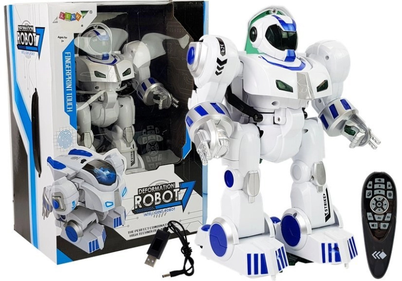 Interaktivní robot na dálkové ovládání Tanec s otiskem prstu