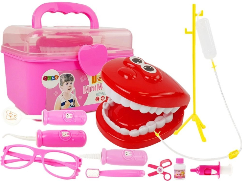Lean Toys Kufřík s příslušenstvím pro zubního lékaře