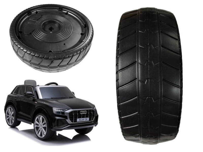 Zadní kolo EVA pro vozítko JJ2066 Audi Q8 - 1 kus