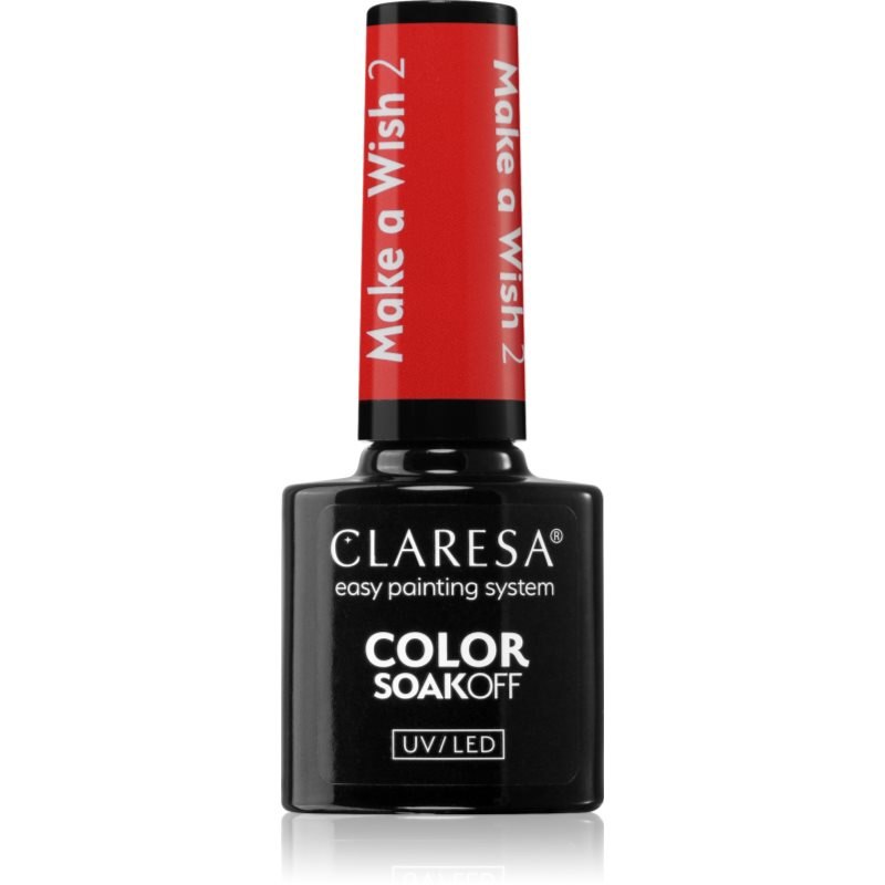 Claresa SoakOff UV/LED Color Make a Wish gelový lak na nehty odstín 2 5 g