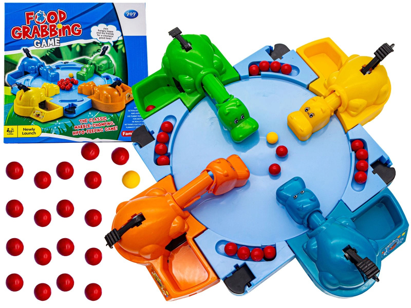 Hra Głodne Hipcie (Hungry Hippo) - 1 kus
