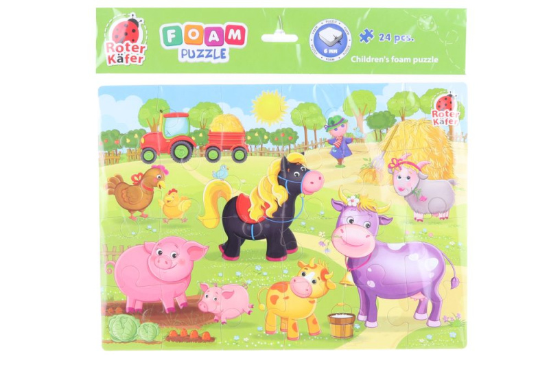 Pěnové puzzle Farma