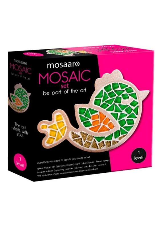 MOSAARO Sada na výrobu mozaiky - Ptáček Kreativní svět s.r.o.