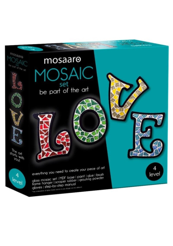 MOSAARO Sada na výrobu mozaiky - LOVE Kreativní svět s.r.o.