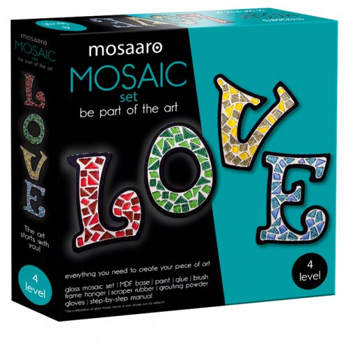 MOSAARO Sada na výrobu mozaiky - LOVE Kreativní svět s.r.o.