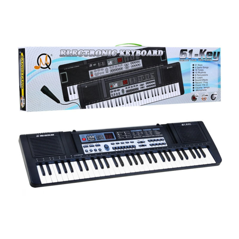 Elektronické klávesy MQ-829USB s mikrofonem