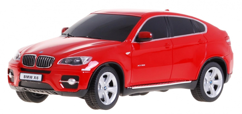 Rastar bmw x6 červené 1:24 – RC model SUV s dálkovým ovládáním