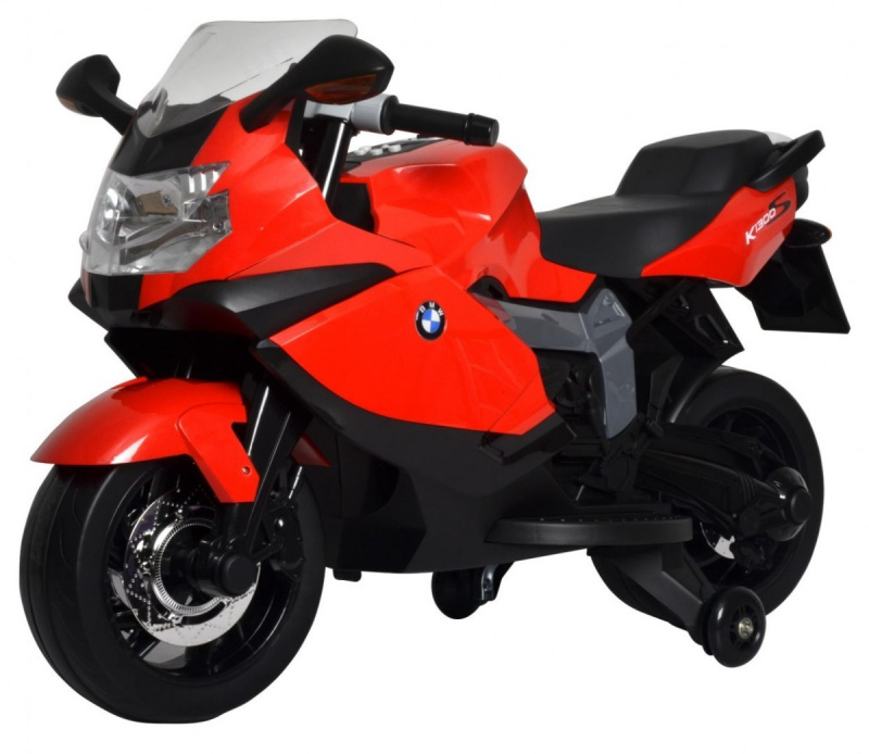 Dětská motorka BMW K1300S na baterii červená