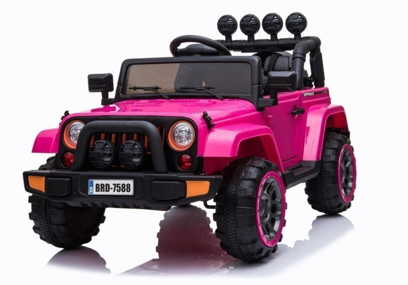 RKToys elektrické auto Full Time 4WD růžová