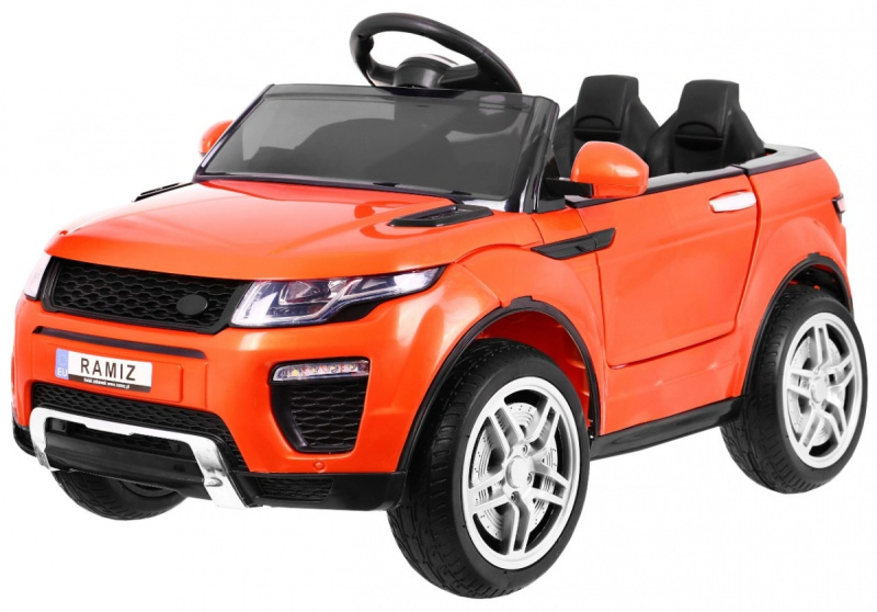 Elektrické autíčko sportovní Rapid Racer oranžové