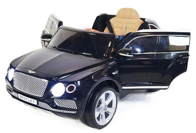 Auto na akumulátor Bentley Bentayga pro děti – Černé