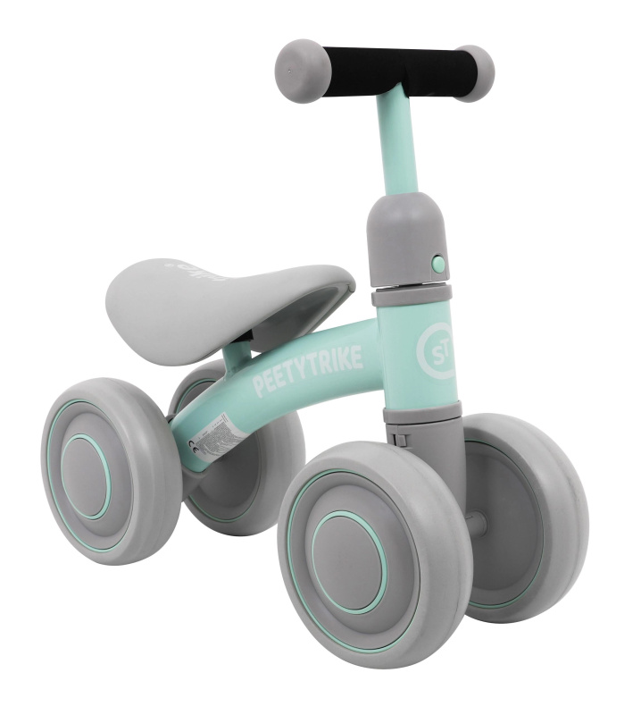 První dětské krosové kolo PettyTrike 4-kolové SporTrike Rider – Tyrkysové